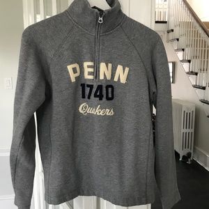 Penn half-zip kids size M sweatshirt